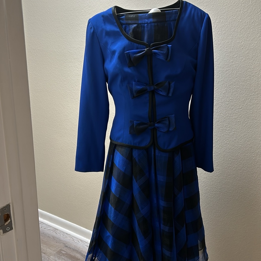 2-Piece Navy Blue Suit